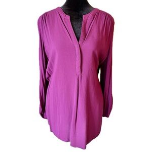 Pleione V-Neck Long Sleeve Tunic